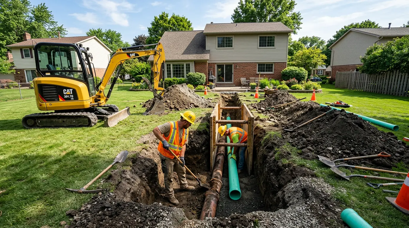 Sewer Line Replacement in Bolivar, MO